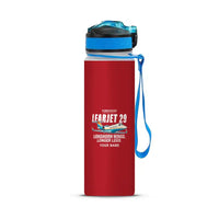Thumbnail for Bombardier Learjet 29 - Sports Kettle - Cartoon + Name - Red