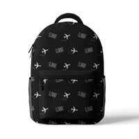 Thumbnail for Bombardier Learjet 35A - 3D Backpack - 3D Pattern - Black