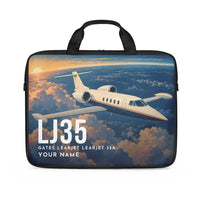 Thumbnail for Bombardier Learjet 35A - Laptop Bag + Name