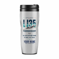 Thumbnail for Bombardier Learjet 35A - Original + Name - Plastic (No Holder) - Light Gray