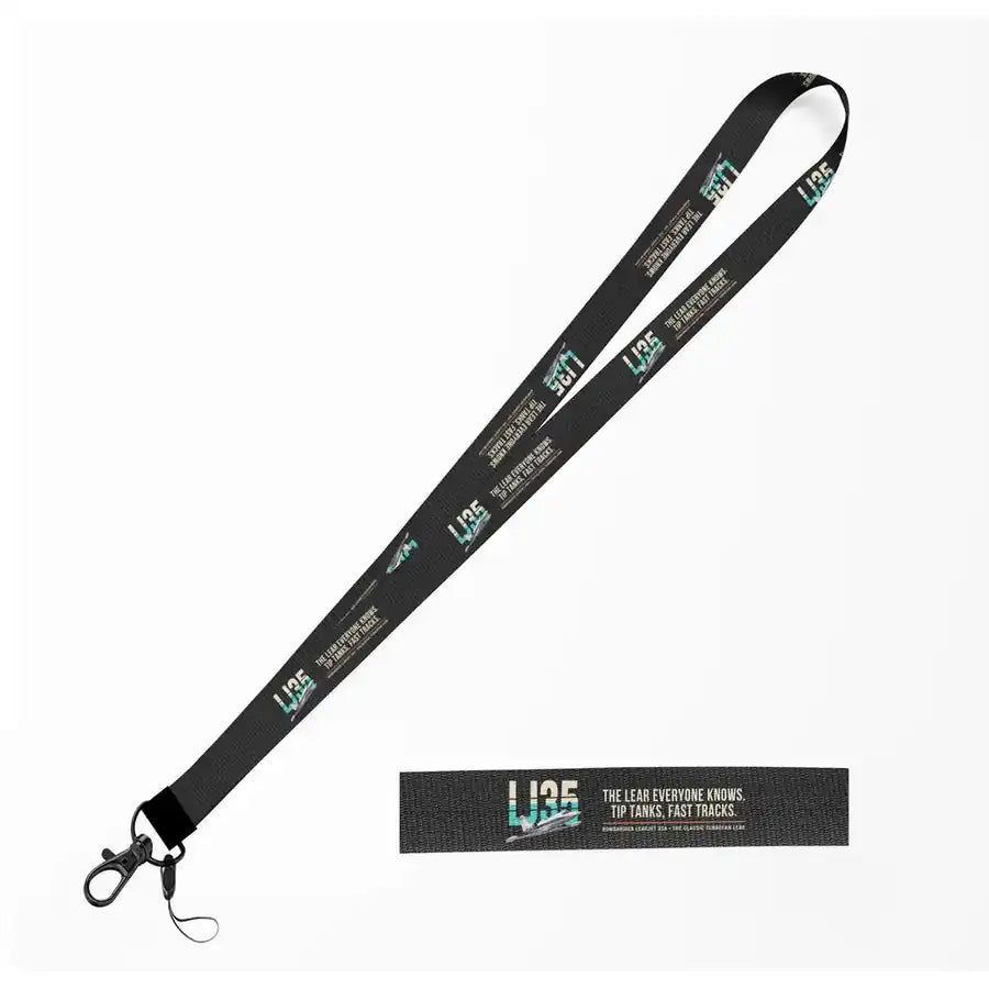 Bombardier Learjet 35A Lanyard & ID Holders lanyard - Original - Black