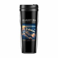 Thumbnail for Bombardier Learjet 35A - Poster - Plastic (No Holder) - Black