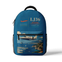 Thumbnail for Bombardier Learjet 36A - 3D Backpack - Light Blue