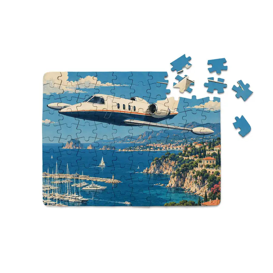 Bombardier Learjet 36A - 3D - Puzzle
