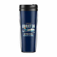 Thumbnail for Bombardier Learjet 36A - Cartoon - Plastic (No Holder) - Dark Blue