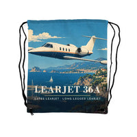 Thumbnail for Bombardier Learjet 36A - Drawstring Bag - 3D Scene