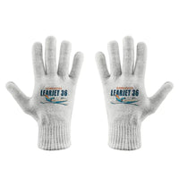 Thumbnail for Bombardier Learjet 36A - Gloves - Full - Cartoon - White