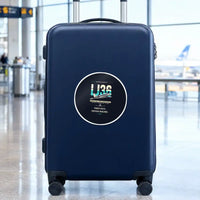 Thumbnail for Bombardier Learjet 36A - Original - Circle Sticker - Suitcase