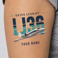 Thumbnail for Bombardier Learjet 36A - Tattoo - Original + Name
