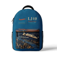 Thumbnail for Bombardier Learjet 40XR - 3D Backpack - Light Blue