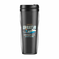 Thumbnail for Bombardier Learjet 40XR - Cartoon - Plastic (No Holder) - Gray