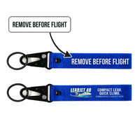 Thumbnail for Bombardier Learjet 40XR Hawk-Shaped Key Chains - Blue - Cartoon - Remove Before Flight