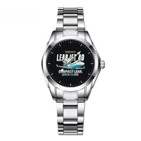 Thumbnail for Bombardier Learjet 40XR - Cartoon - Stainless Steel Band - For Children and Women