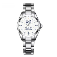 Thumbnail for Bombardier Learjet 40XR - Classic - White - Stainless Steel Band - For Children and Women