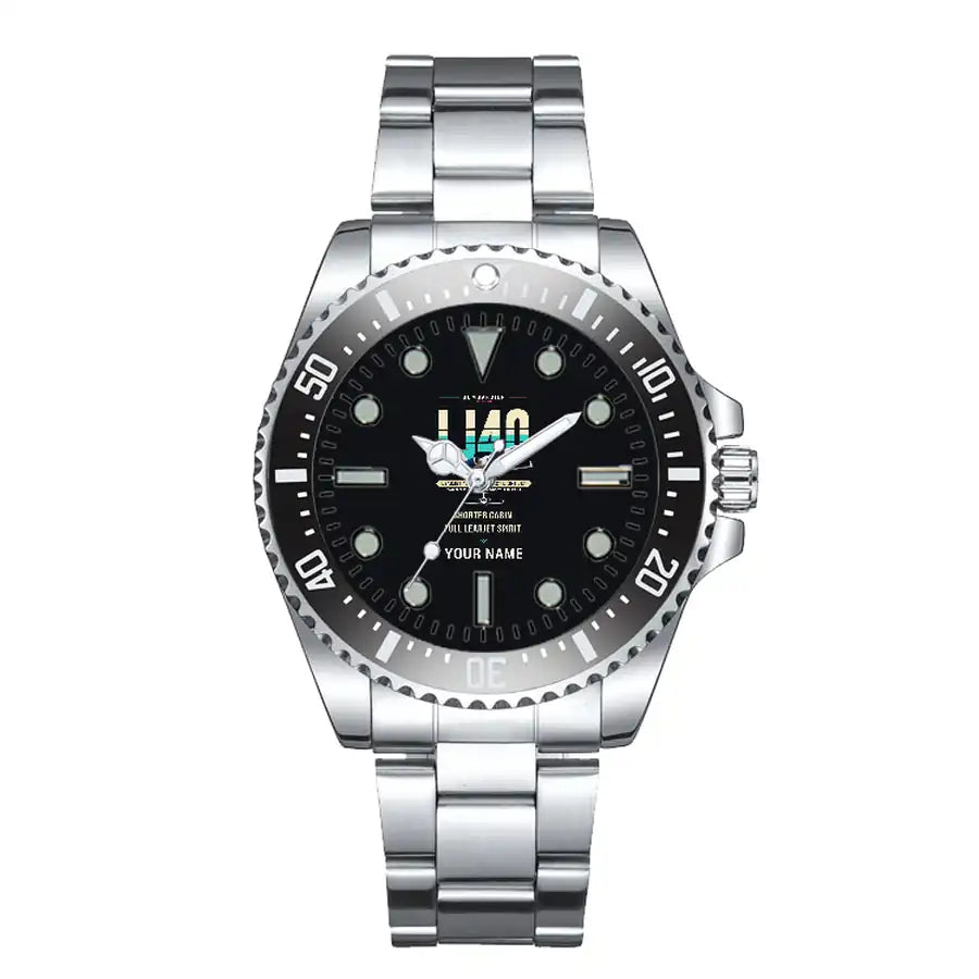 Bombardier Learjet 40XR - Original + Name - Premium Diver - Black