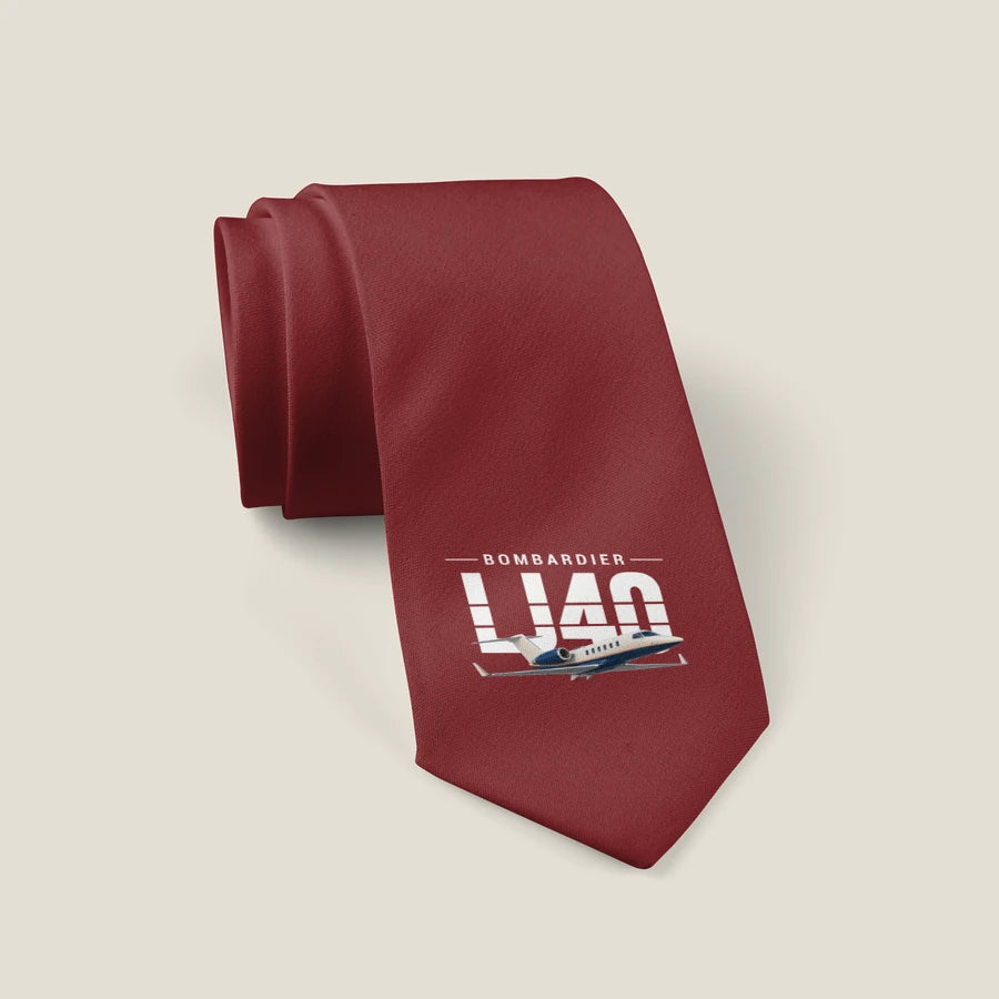 Bombardier Learjet 40XR - Original - Tie - Dark Red