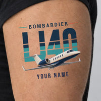 Thumbnail for Bombardier Learjet 40XR - Tattoo - Original + Name - Man