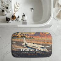 Thumbnail for Bombardier Learjet 45XR - 3D + Name - Bath Mat