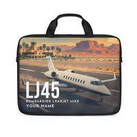 Thumbnail for Bombardier Learjet 45XR - Laptop Bag + Name
