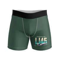 Thumbnail for Bombardier Learjet 45XR - Men Boxers - Original - Dark Green