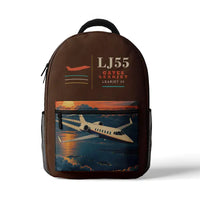 Thumbnail for Bombardier Learjet 55 - 3D Backpack - Brown