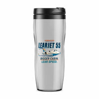 Thumbnail for Bombardier Learjet 55 - Cartoon - Plastic (No Holder) - Light Gray