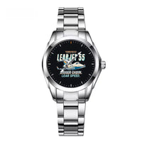 Thumbnail for Bombardier Learjet 55 - Cartoon - Stainless Steel Band - For Children and Women