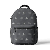Thumbnail for Bombardier Learjet 60XR - 3D Backpack - 3D Pattern - Gray