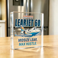 Thumbnail for Bombardier Learjet 60XR - Crystal Ornament - Cartoon - Kitchen