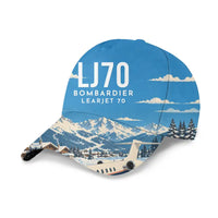 Thumbnail for Bombardier Learjet 70 3D All-Over Print Clothing - Cap - 3D
