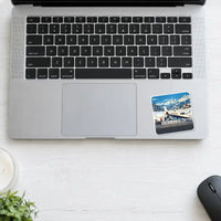 Thumbnail for Bombardier Learjet 70 - 3D - Square Sticker - Laptop