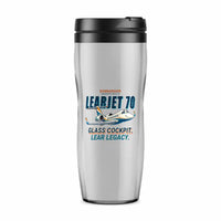 Thumbnail for Bombardier Learjet 70 - Cartoon - Plastic (No Holder) - Light Gray