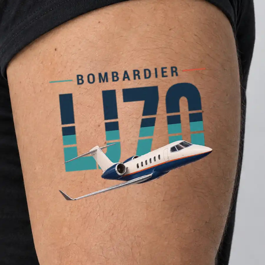 Bombardier Learjet 70 - Tattoo - Original - Man