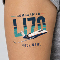 Thumbnail for Bombardier Learjet 70 - Tattoo - Original + Name