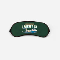 Thumbnail for Bombardier Learjet 75 Liberty - Cartoon - Sleep Mask - Dark Green