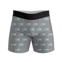 Thumbnail for Bombardier Learjet 75 Liberty - Men Boxers - Original Pattern - Gray