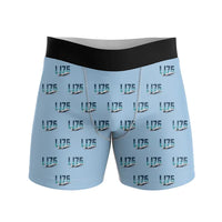 Thumbnail for Bombardier Learjet 75 Liberty - Men Boxers - Original Pattern - Light Blue
