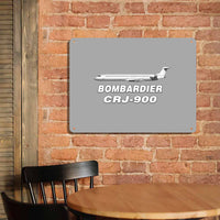 Thumbnail for Bombardier CRJ-900 Printed Metal Sign