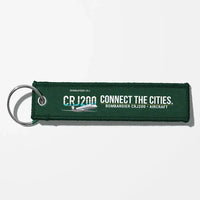 Thumbnail for Bombardier CRJ200 Aviator Key Chains - Dark Green