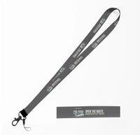 Thumbnail for Bombardier CRJ700 lanyard - gray