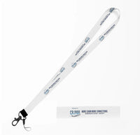 Thumbnail for Bombardier CRJ900 lanyard - white