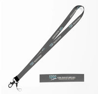 Thumbnail for Bombardier Global 5000 lanyard - gray