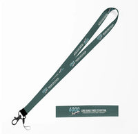Thumbnail for Bombardier Global 6000 lanyard - dark green