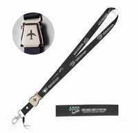 Thumbnail for Bombardier Global 6000 seat belt lanyard - black