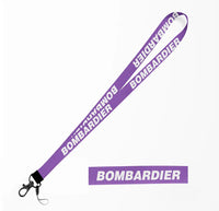 Thumbnail for Bombardier & Text lanyard - purple