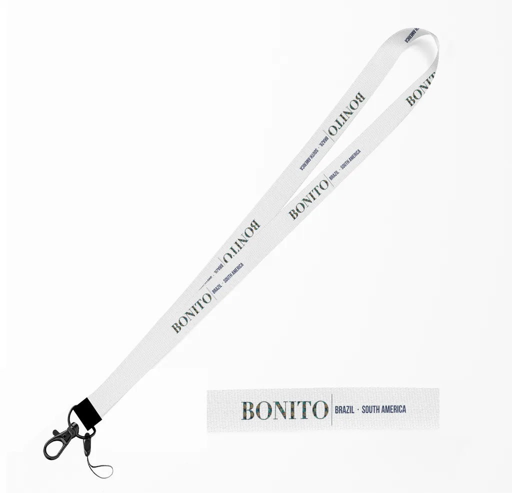 Bonito City Series lanyard - white