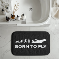Thumbnail for Born To Fly Designed Bath Mats