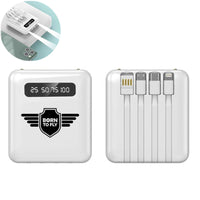Thumbnail for Born To Fly & Badge Designed 10000mAh Quick Charge Powerbank