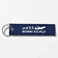 Thumbnail for Born To Fly Key Chains - Navy Blue