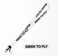 Thumbnail for Born To Fly Special lanyard - white